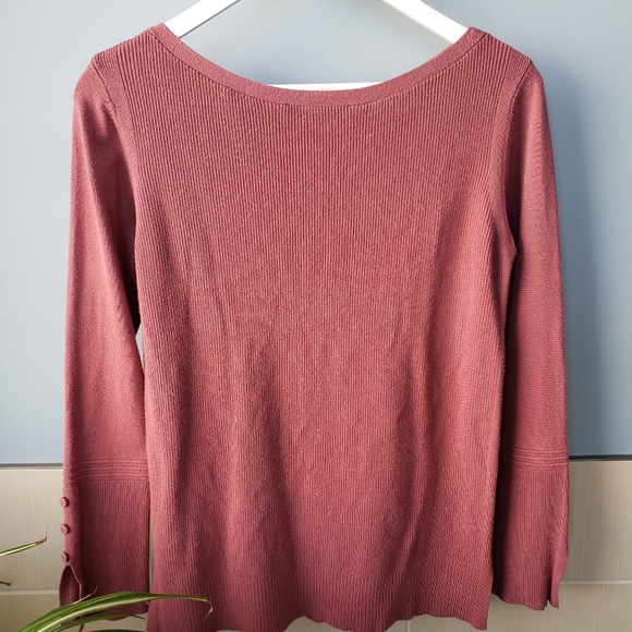 Melanie Lyne pink cotton sweater - Picture 5 of 5